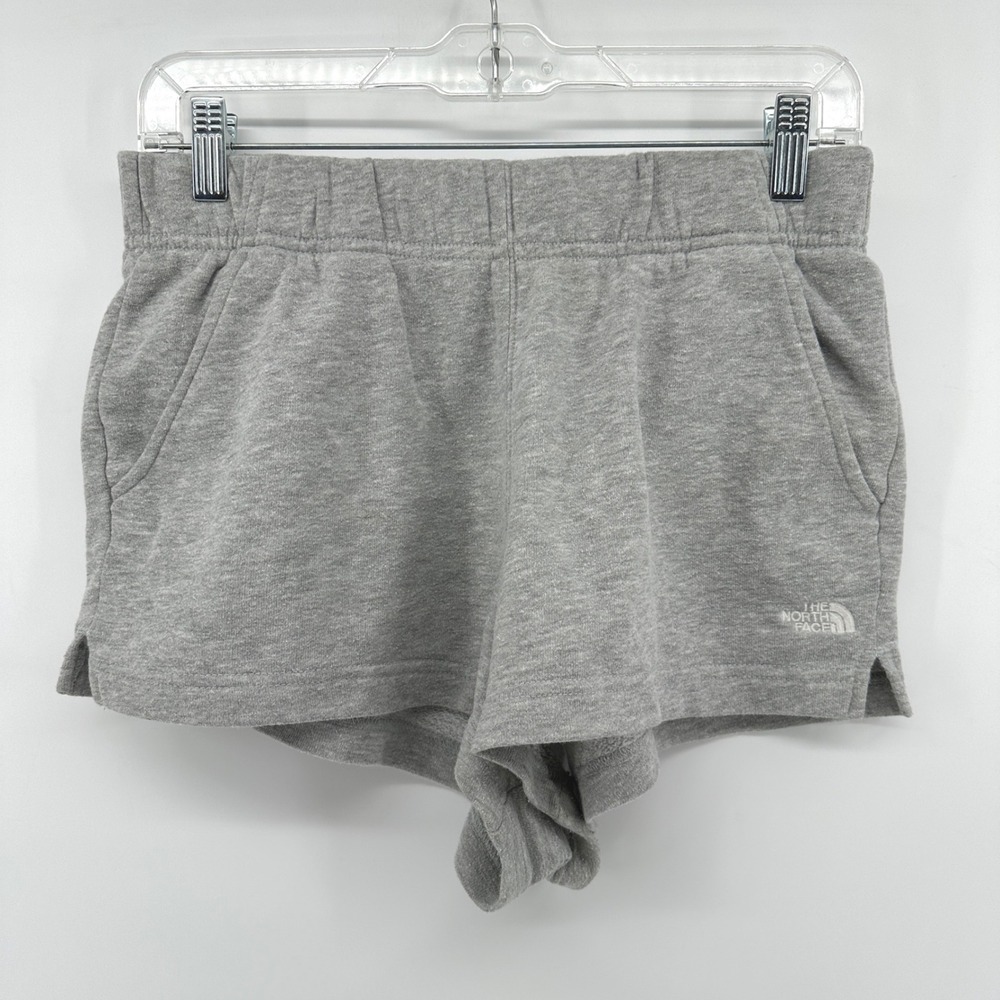 The North Face Womens Grey Fleece Lounge Shorts A55MZ Size Medium